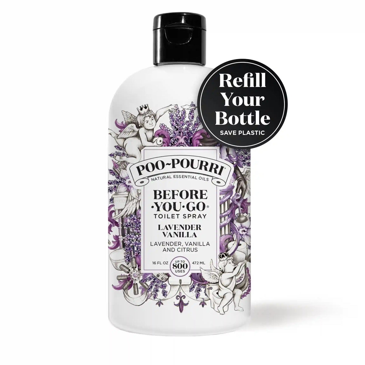 Lavender Vanilla Refill - Poo~Pourri Toilet Spray