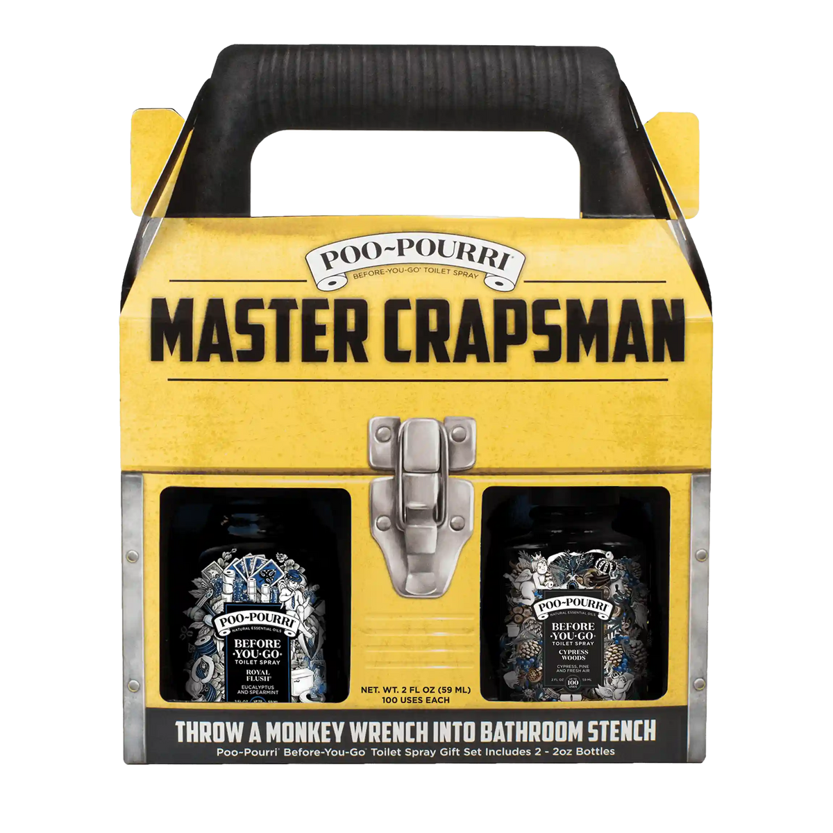 Master Crapsman Gift Set - Poo~Pourri Toilet Spray