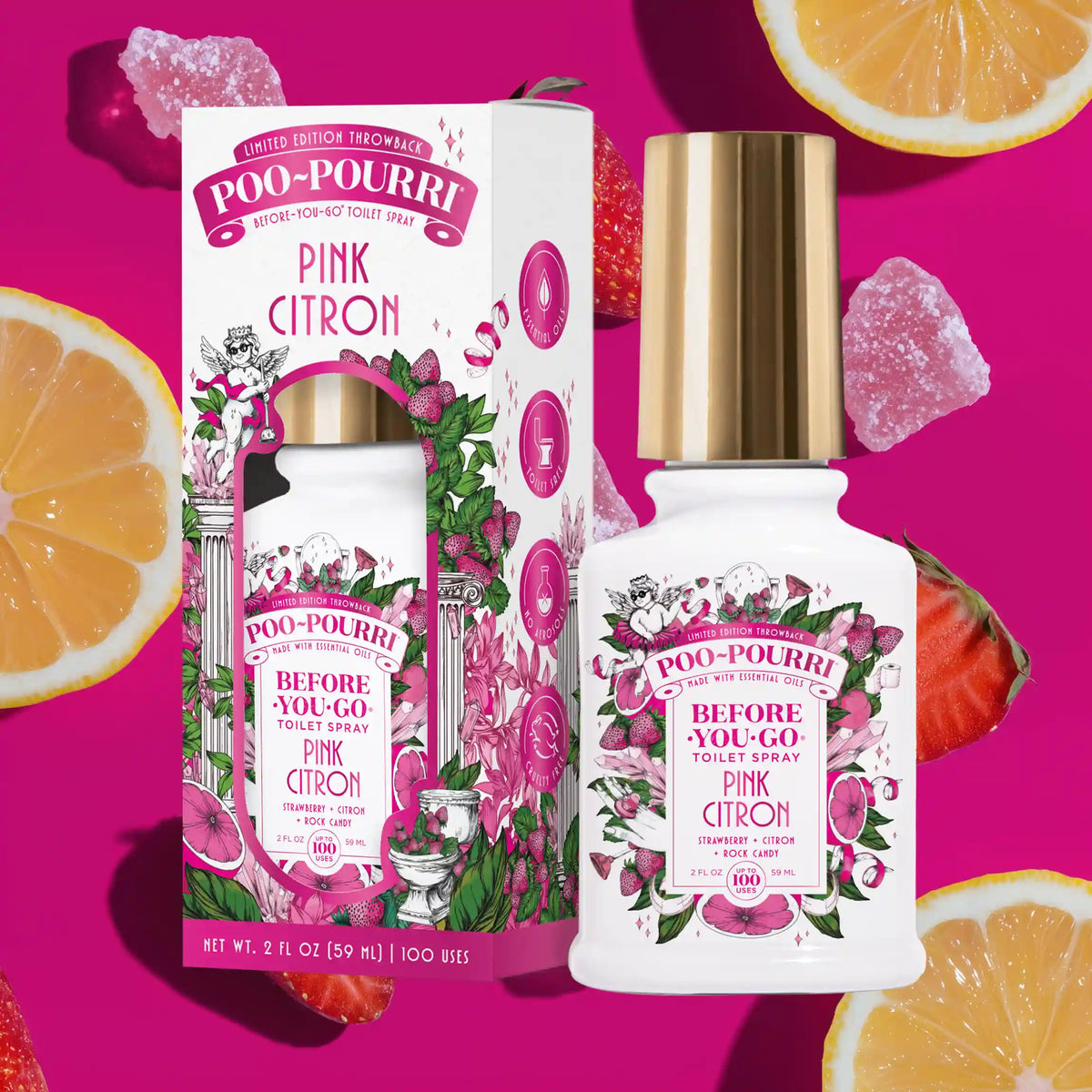 Pink Citron - Poo~Pourri Toilet Sprays