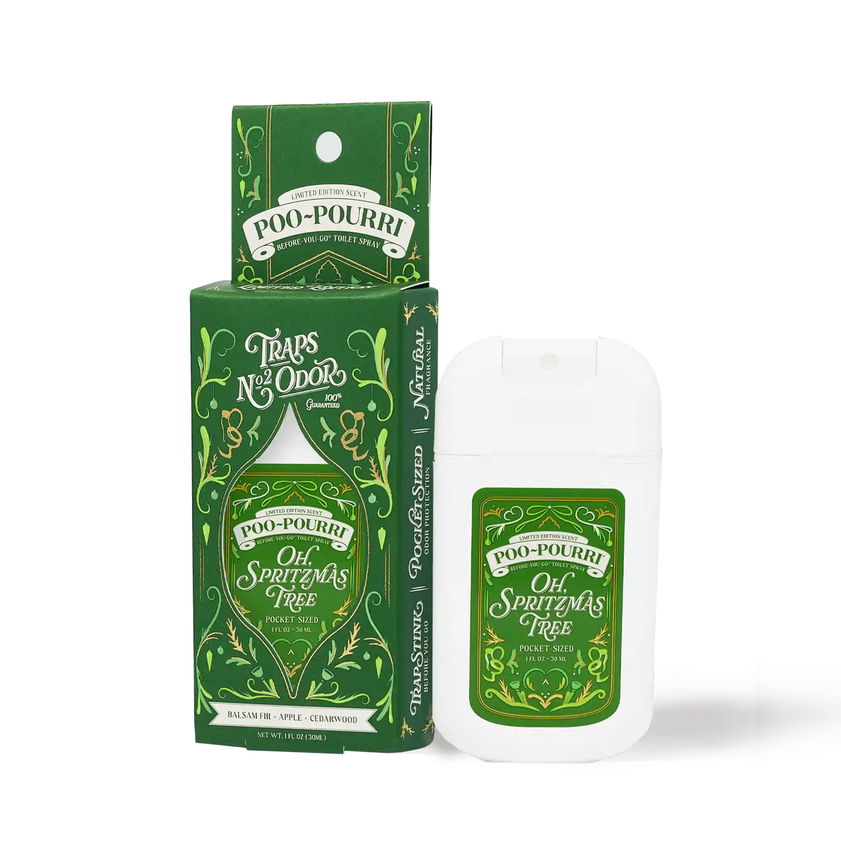 Oh, Spritzmas Tree Pocket Sprayer - Poo~Pourri Toilet Spray